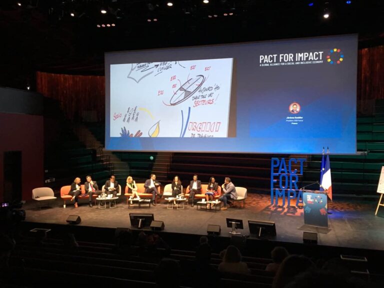SSE, inclusive business, social business: what alliances can build tomorrow’s economy?Pact for Impact Summit, Paris 2019