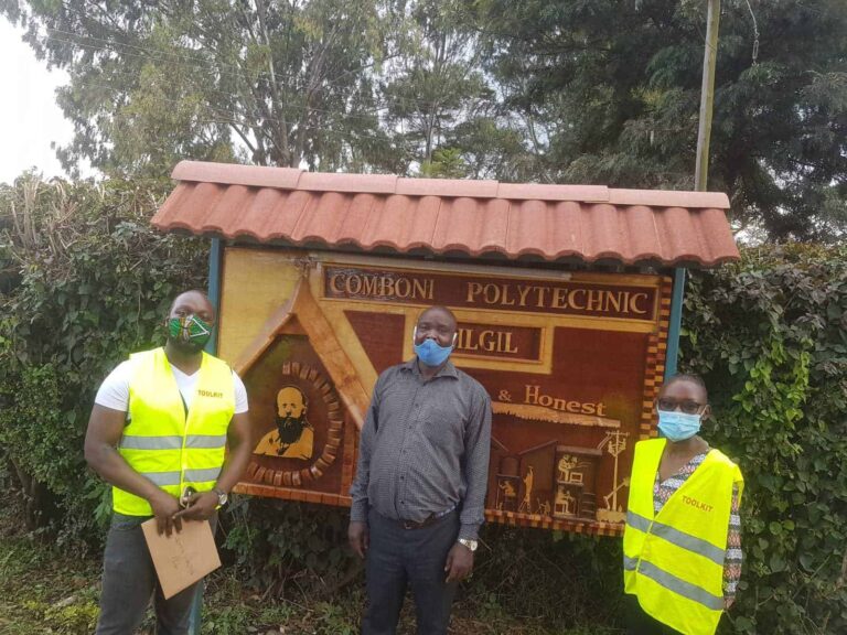 Visit to Comboni VTC by   Cynthia,TTI Intern supporting SFSP on Dec 1, 2020.